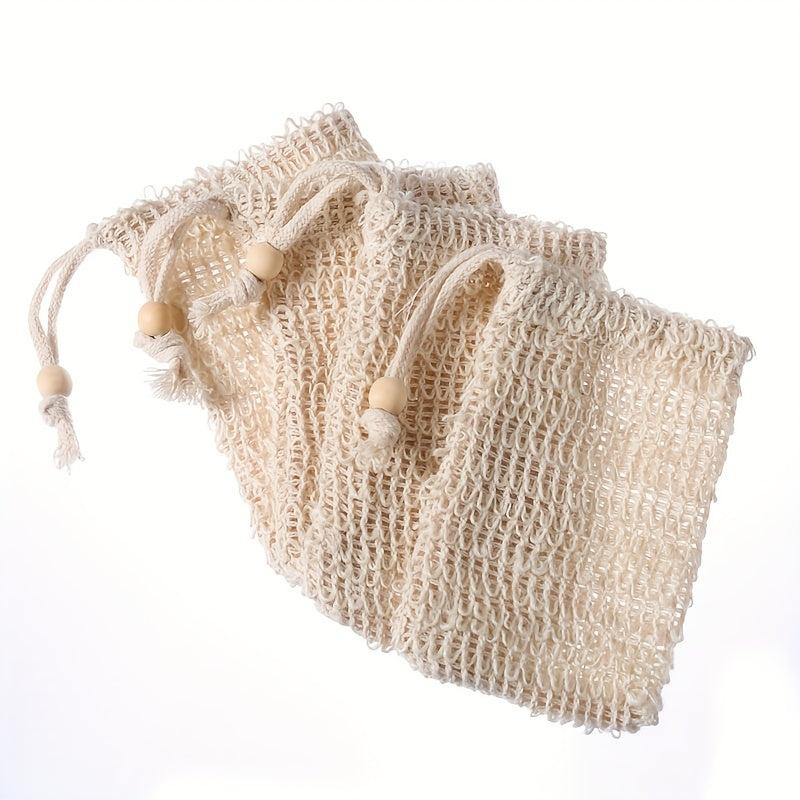 Sisal Soap Bag for Exfoliating & Drying Soap
