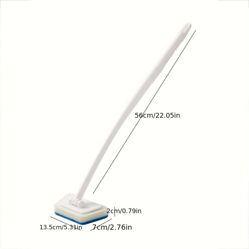 3pcs Multifunctional Bathroom Wall Brush Long Handle Detachable