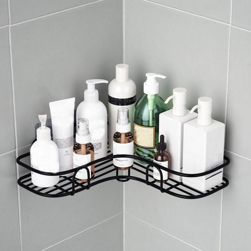 Stylish Bathroom Shelf and Kitchen Organizer with Corner Frame