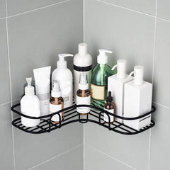 Stylish Bathroom Shelf and Kitchen Organizer with Corner Frame