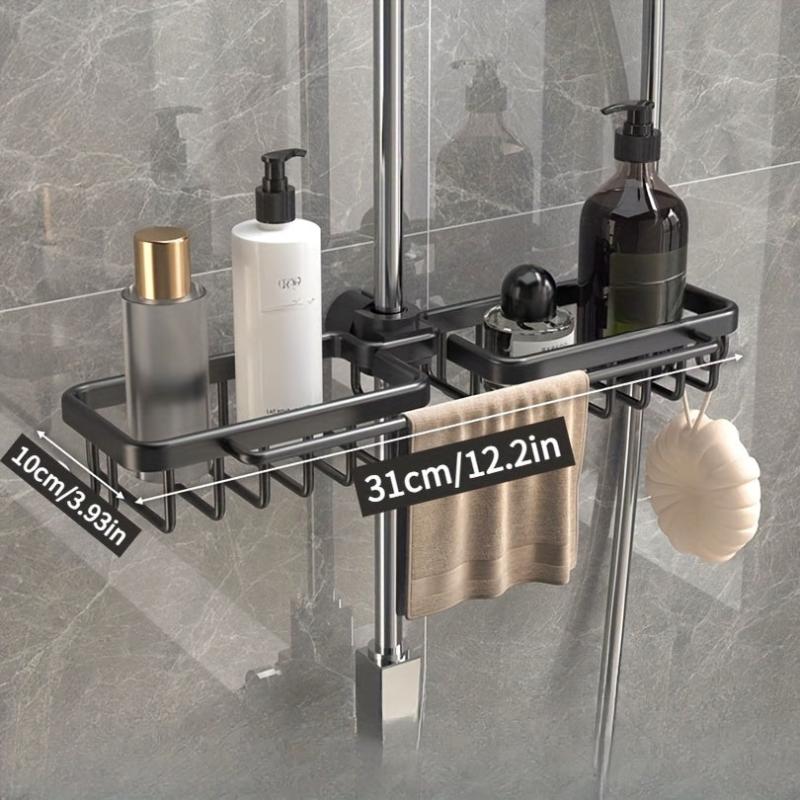 Adjustable Shower Caddy Bathroom Hanging Storage Rack
