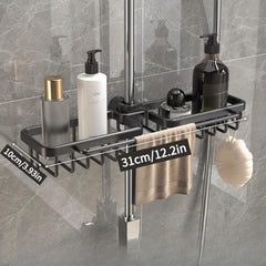 Adjustable Shower Caddy Bathroom Hanging Storage Rack