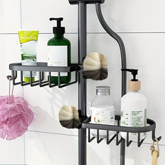 Adjustable Shower Caddy Bathroom Hanging Storage Rack