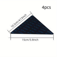10pcs Anti Slip Carpet Sticker Bathroom Accessories