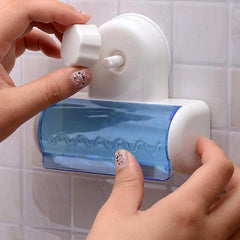 Stylish Wall Mounted Toothbrush Holder with Suction Cup