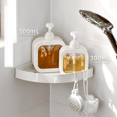 Stylish Press Type Lotion Bottle for Bathroom and Kitchen