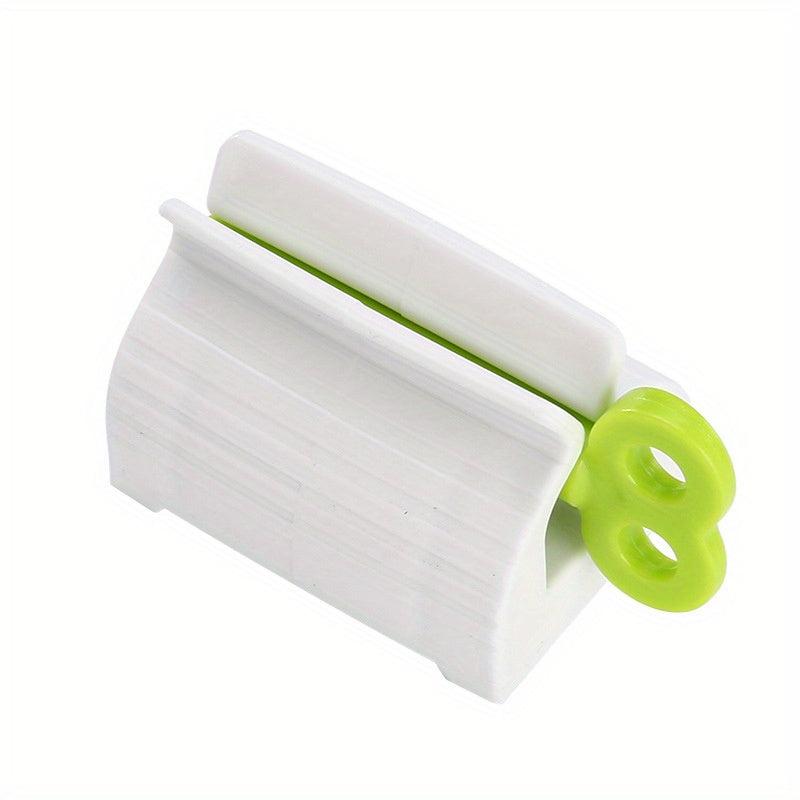 Toothpaste Squeezer with Holder - Easy and Convenient Bathroom Organizer