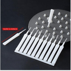 10pcs Shower Head Cleaner Brush Anti Clogging Pore Gap Cleaner Tool