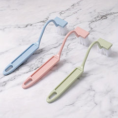 S Shaped Plastic Toilet Brush With Long Handle