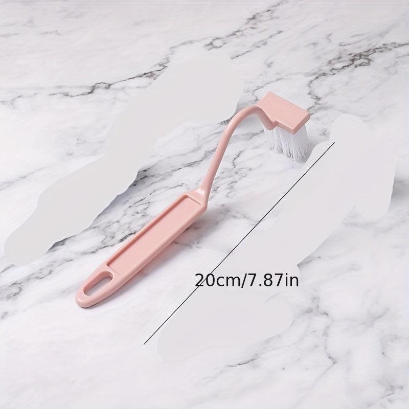 S Shaped Plastic Toilet Brush With Long Handle