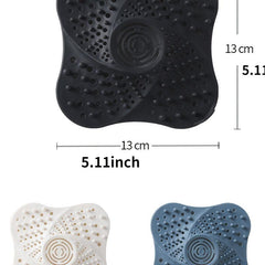 Hair Catcher Shower Filter Sink Plug Floor Drain Filter Anti Blocking Bath Stopp