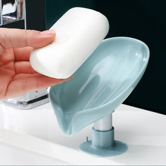 Leaf Drain Soap Holder with Suction Cup