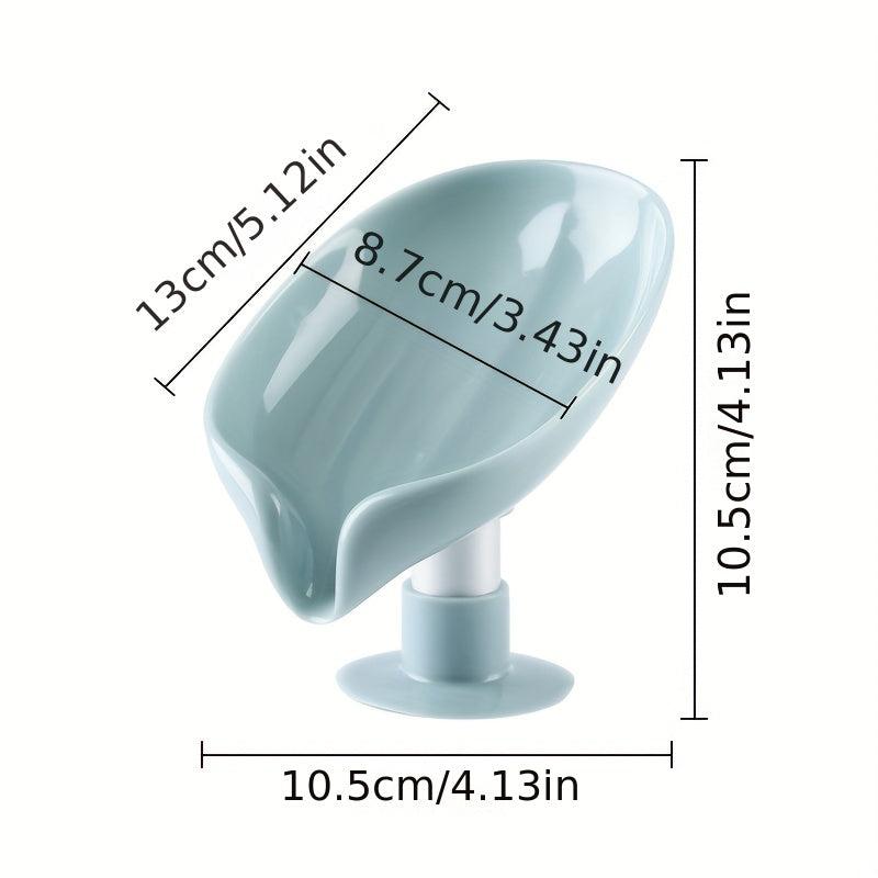 Leaf Drain Soap Holder with Suction Cup