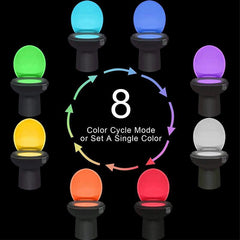 LED Toilet Light Sensor Night Light 16 Colors