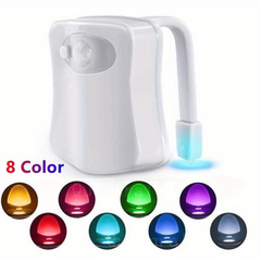 LED Toilet Light Sensor Night Light 16 Colors