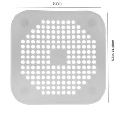 Silicone Hair Anti-block Sink Mat Filter - Bathroom Kitchen Pool Sewer