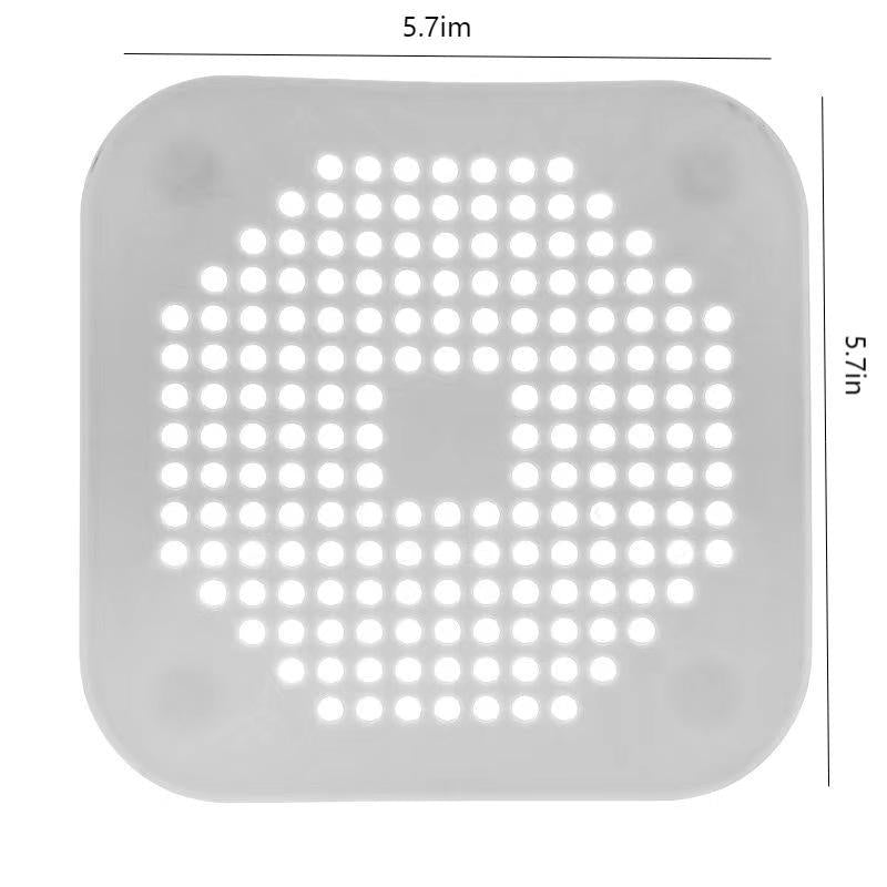 Silicone Hair Anti-block Sink Mat Filter - Bathroom Kitchen Pool Sewer