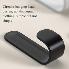 6pcs Adhesive Wall Hooks for Hanging Key Cloth Robe Towel