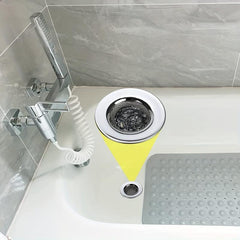 2pcs Stainless Steel Bathtub Strainers Bathroom Sink Strainers