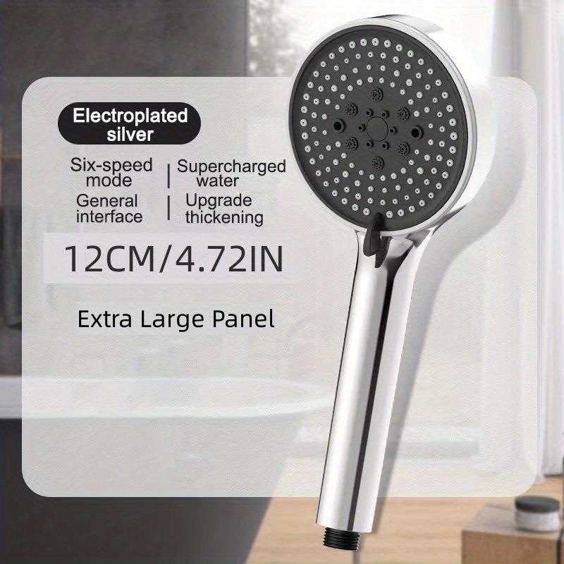 High Pressure Shower Head, 6 Modes, Water Saving, Bathing Experience