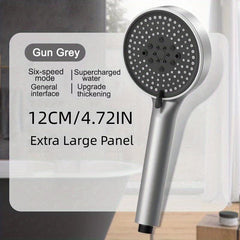 High Pressure Shower Head, 6 Modes, Water Saving, Bathing Experience