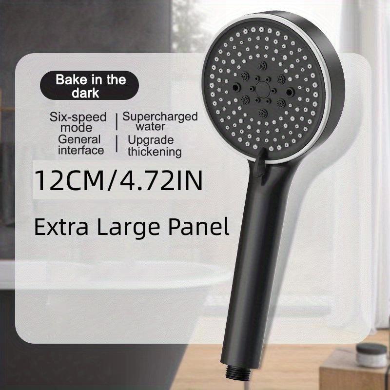 High Pressure Shower Head, 6 Modes, Water Saving, Bathing Experience