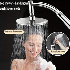 Stainless Steel Shower Head Water Saving Bathroom Accessory