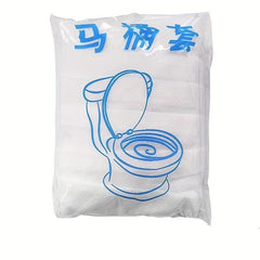 10pcs Disposable Toilet Seat Covers Portable Travel Business Toilet Mat