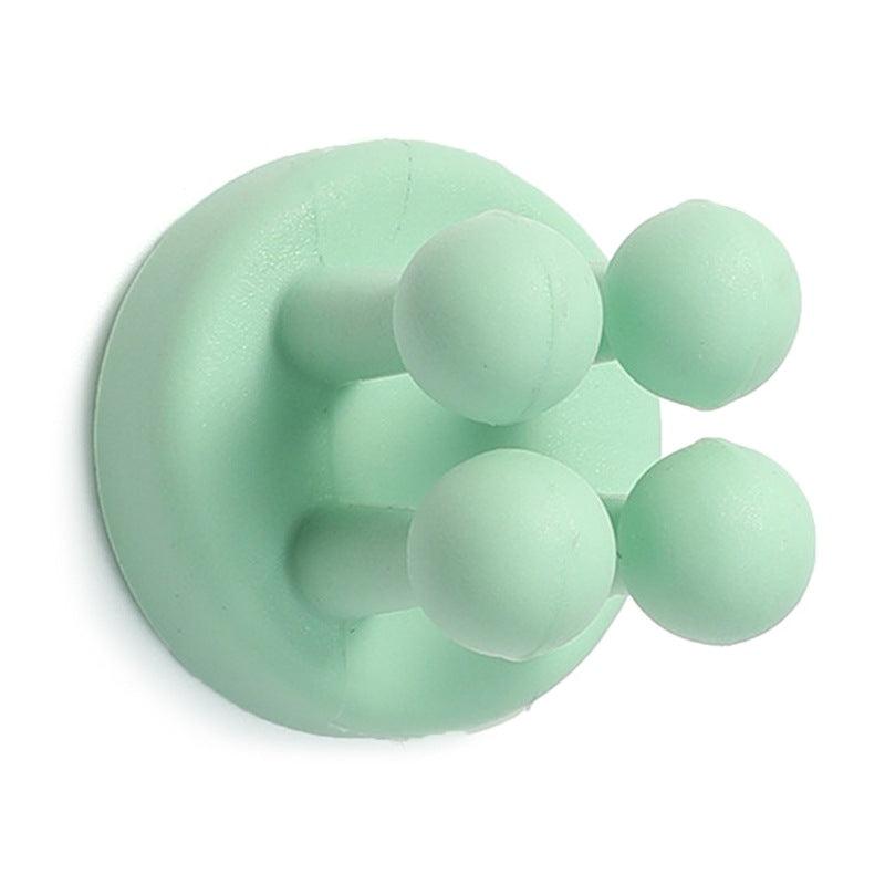 Silicone Toothbrush Holder for Wall Mounting - Kitchen & Bathroom Organizer