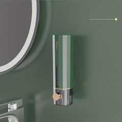 Wall Mounted Soap Dispenser - Manual Press Hand Sanitizer Shampoo
