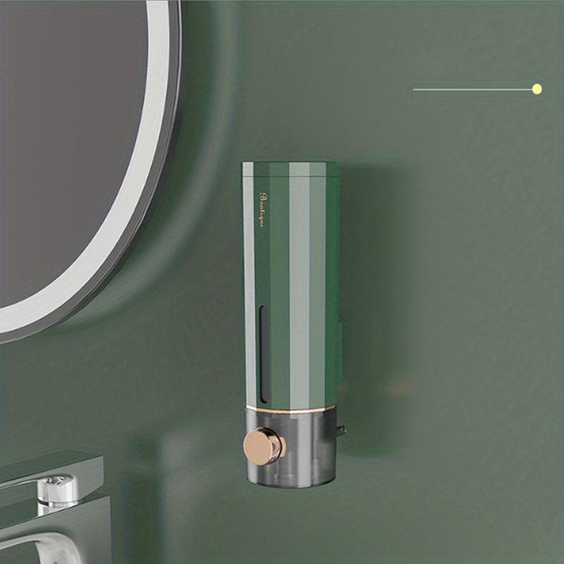 Wall Mounted Soap Dispenser - Manual Press Hand Sanitizer Shampoo
