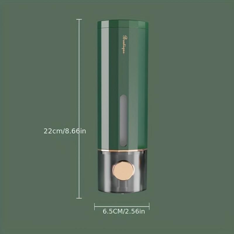Wall Mounted Soap Dispenser - Manual Press Hand Sanitizer Shampoo