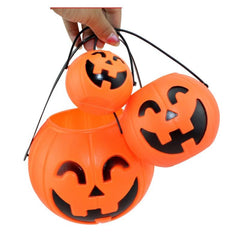 Halloween Pumpkin Bucket Decorativ...