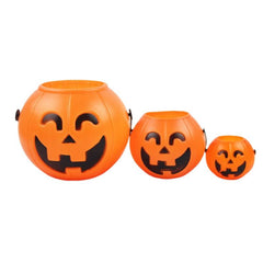 Halloween Pumpkin Bucket Decorativ...