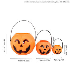 Halloween Pumpkin Bucket Decorativ...