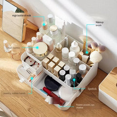 Drawer Type Cosmetics Storage Box Makeup Organizer