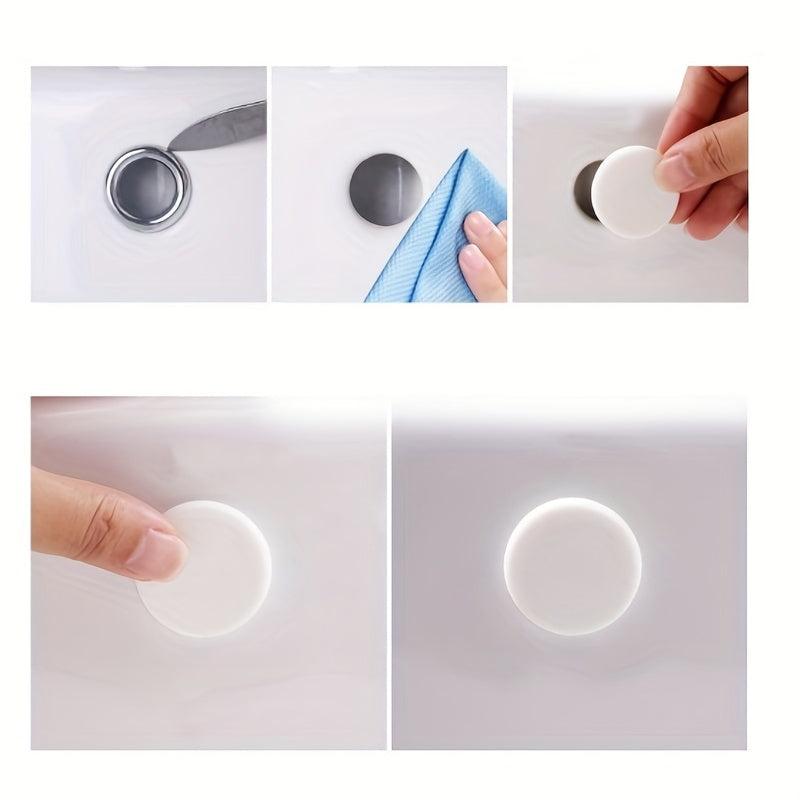 1pc Sink Anti overflow Plug Drain Anti-odor Leakage Round Bathroom