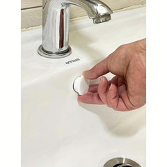 1pc Sink Anti overflow Plug Drain Anti-odor Leakage Round Bathroom