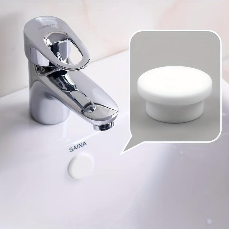 1pc Sink Anti overflow Plug Drain Anti-odor Leakage Round Bathroom