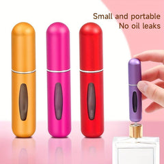 5pcs 5ml Travel Perfume Bottle Refillable Atomizer Portable Mini Spray Bottles