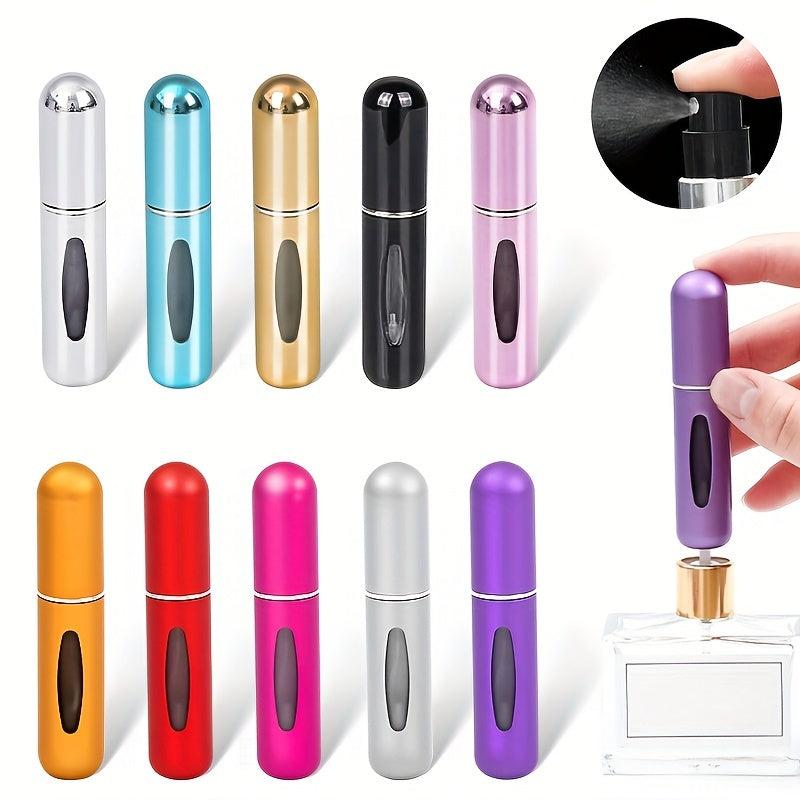 5pcs 5ml Travel Perfume Bottle Refillable Atomizer Portable Mini Spray Bottles