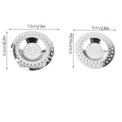 Stainless Steel Sink Strainer Plug Drain Hair Catcher