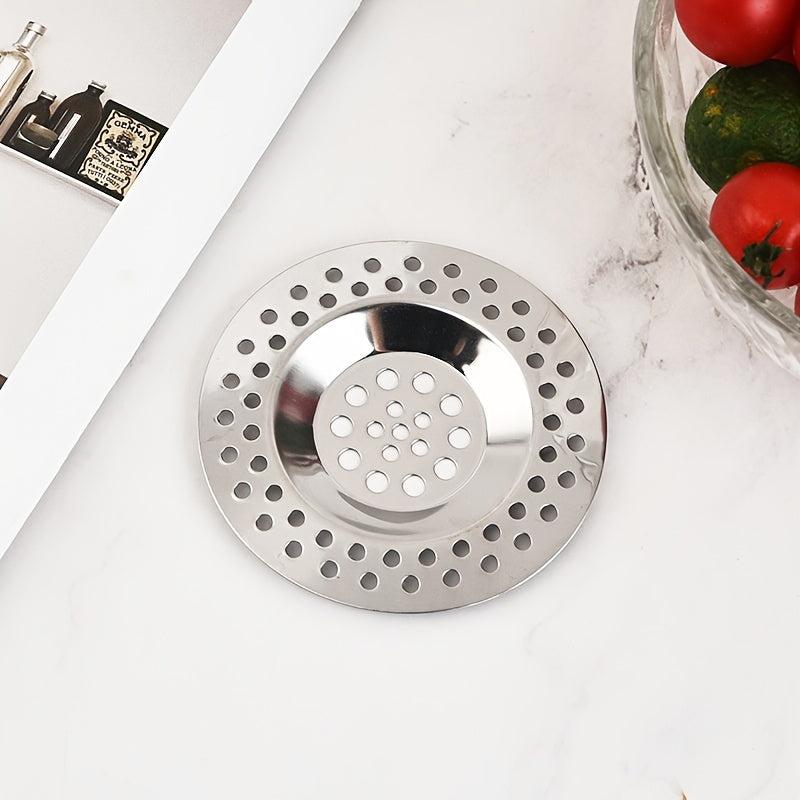 Stainless Steel Sink Strainer Plug Drain Hair Catcher
