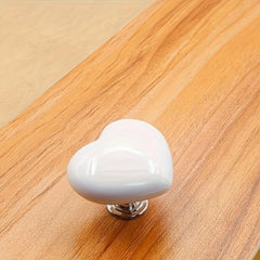 Colorful Heart-shaped Toilet Button - Home Essential