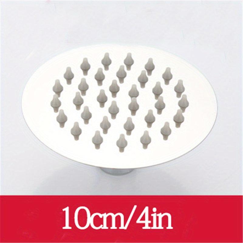 Stainless Steel Shower Head Slim Pressurized Rainfall Waterfall Bathroom