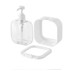 1pc Empty Plastic Pump Bottles Dispenser Clear for Lotions Shampoos