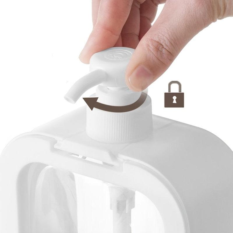 1pc Empty Plastic Pump Bottles Dispenser Clear for Lotions Shampoos