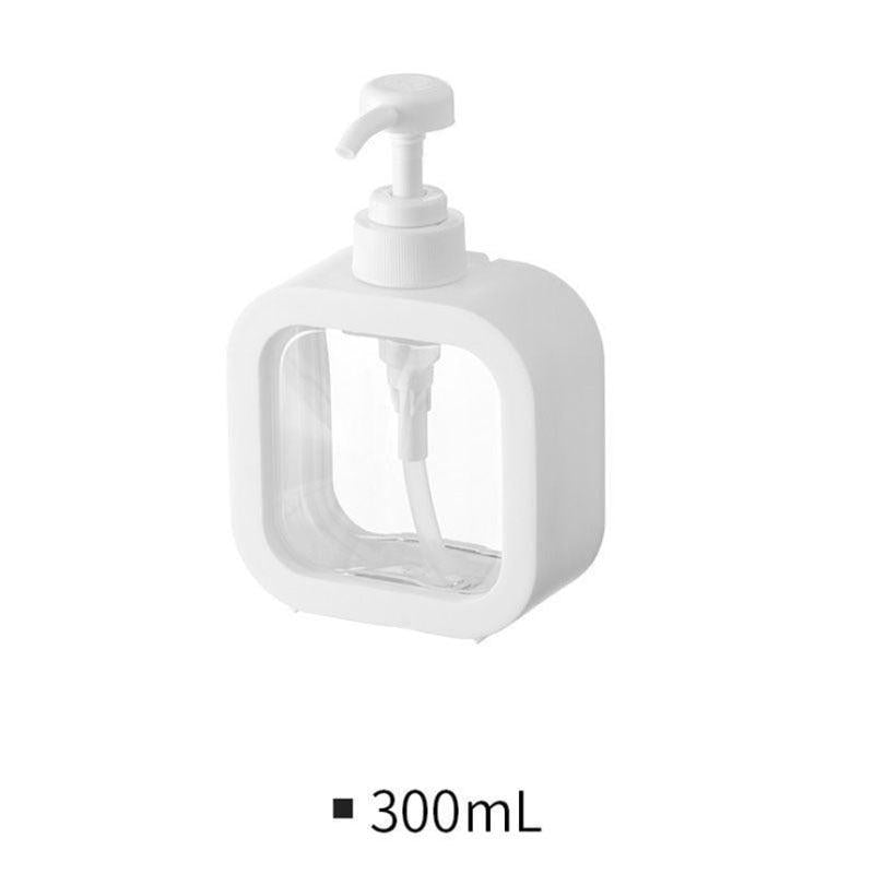 1pc Empty Plastic Pump Bottles Dispenser Clear for Lotions Shampoos