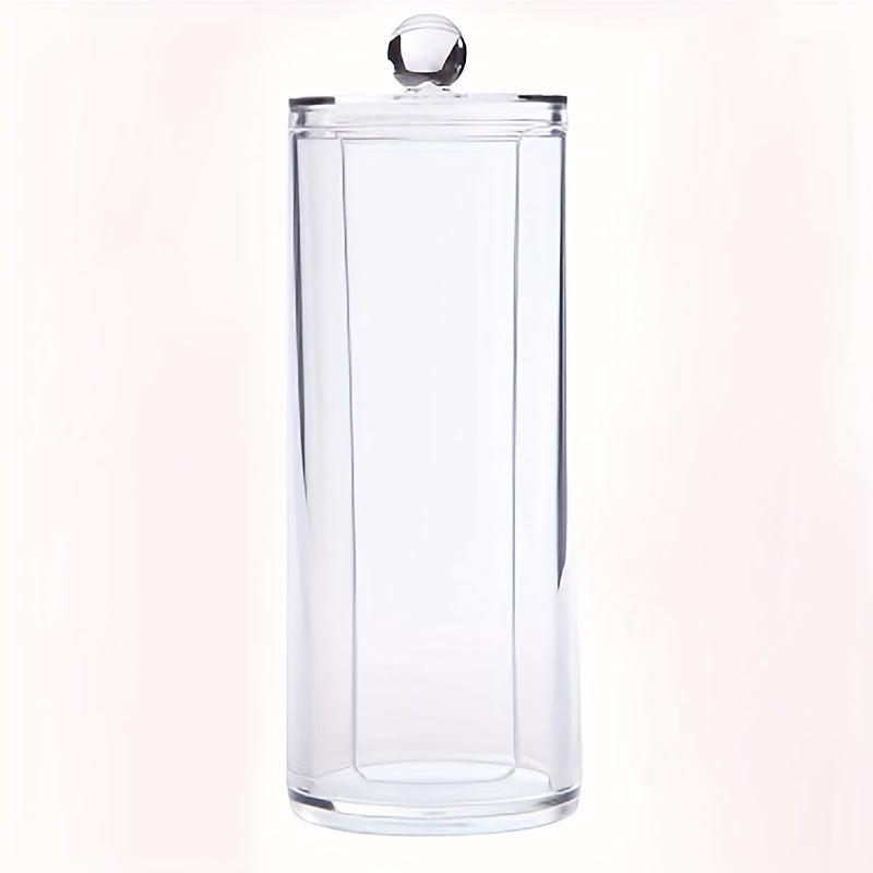 Acrylic Cotton Pad Container Dust-proof Storage Box