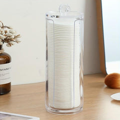 Acrylic Cotton Pad Container Dust-proof Storage Box
